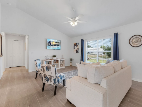 Waterfront Retreat in Cape Coral Three Bedroom Home with Private Pool